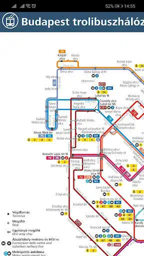 Play Budapest Trolleybus Map