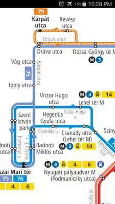 Play Budapest Trolleybus Map
