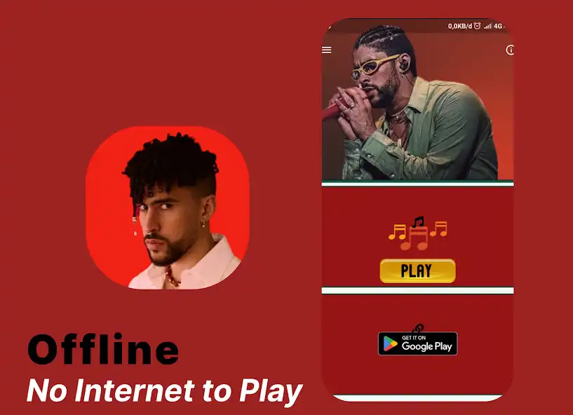 Play Bud Bunny songs - Offline 2023  and enjoy Bud Bunny songs - Offline 2023 with UptoPlay