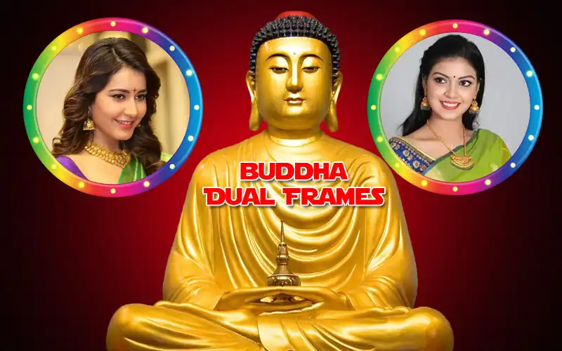 Play Buddha Dual Photo Frames  and enjoy Buddha Dual Photo Frames with UptoPlay
