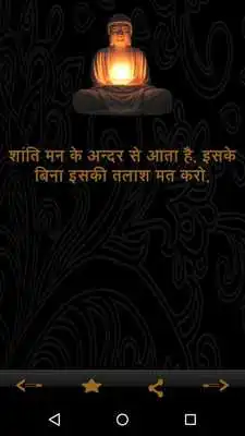 Play Buddha Quotes in Hindi