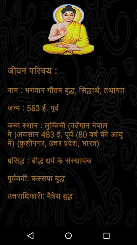 Play Buddha Quotes in Hindi