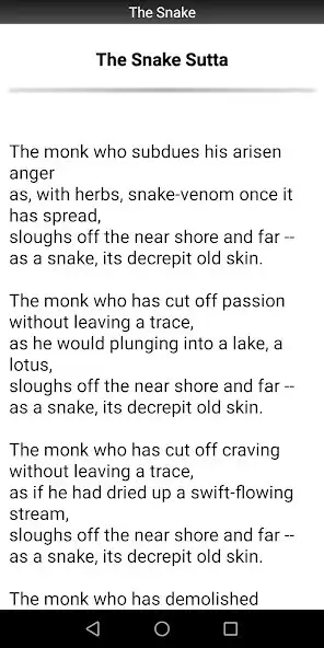 Play Buddhism: The Snake Sutta as an online game Buddhism: The Snake Sutta with UptoPlay