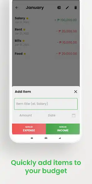 Play Budgetarian: Budget Tracker as an online game Budgetarian: Budget Tracker with UptoPlay