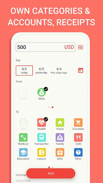 Play Budget: expense tracker, money as an online game Budget: expense tracker, money with UptoPlay