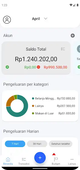 Play BudgetIn (Pencatat Anggaran)  and enjoy BudgetIn (Pencatat Anggaran) with UptoPlay