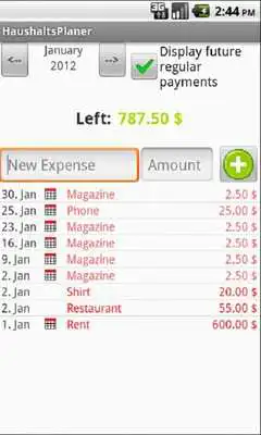 Play BudgetTracker