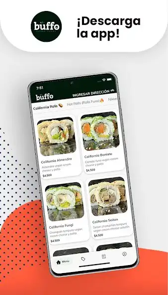 Play Buffo Vegan Sushi as an online game Buffo Vegan Sushi with UptoPlay