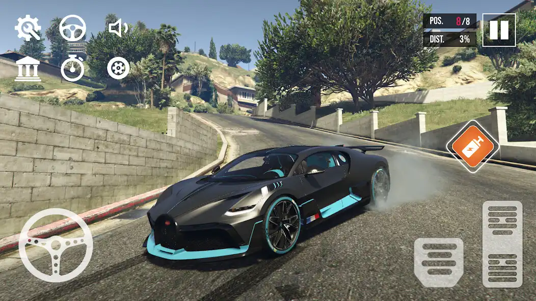 Play Bugatti Divo: Theft Auto Racer  and enjoy Bugatti Divo: Theft Auto Racer with UptoPlay