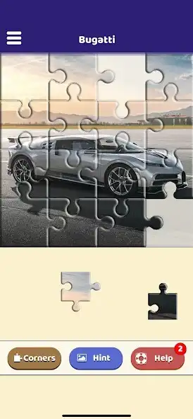 Play Bugatti Love Puzzle as an online game Bugatti Love Puzzle with UptoPlay