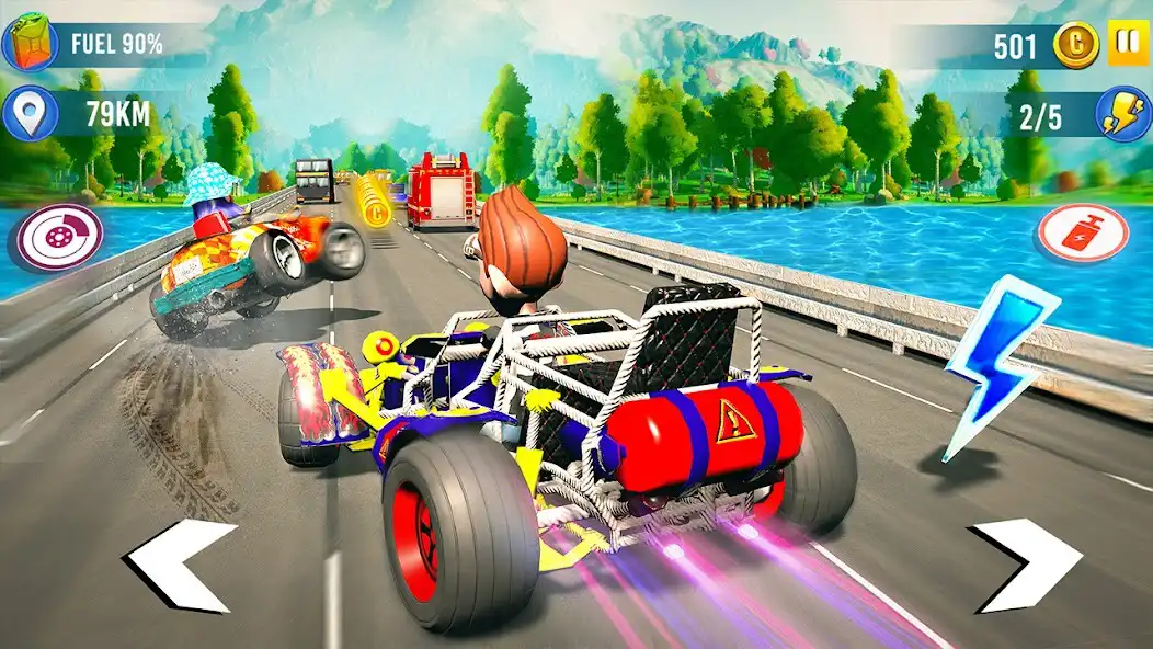 Play Buggy Car: Beach Racing Games as an online game Buggy Car: Beach Racing Games with UptoPlay