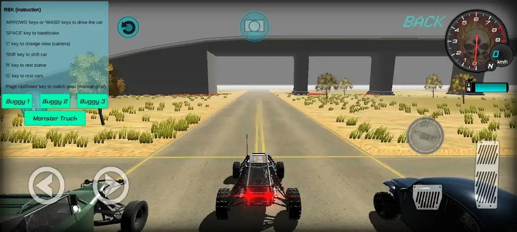 Play Buggy Control as an online game Buggy Control with UptoPlay