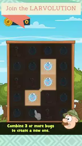 Play Bug Match, Worms Evolution as an online game Bug Match, Worms Evolution with UptoPlay