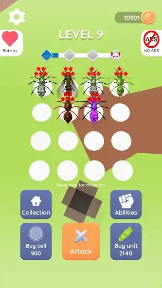 Play Bug Survivor: Ants Clash as an online game Bug Survivor: Ants Clash with UptoPlay