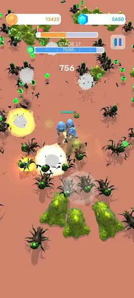 Play Bug Troopers-Survival Shooter as an online game Bug Troopers-Survival Shooter with UptoPlay