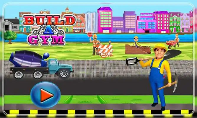 Play Build a Gym: Building Construction Simulator Game