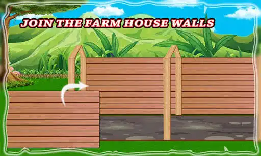 Play Build A Village Farmhouse: Construction Simulator as an online game Build A Village Farmhouse: Construction Simulator with UptoPlay
