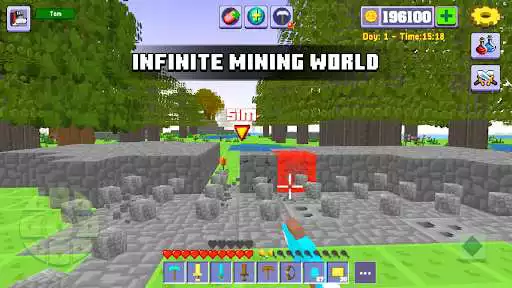 Play Build Block Craft as an online game Build Block Craft with UptoPlay