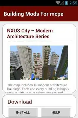 Play Building MODS For MCPE