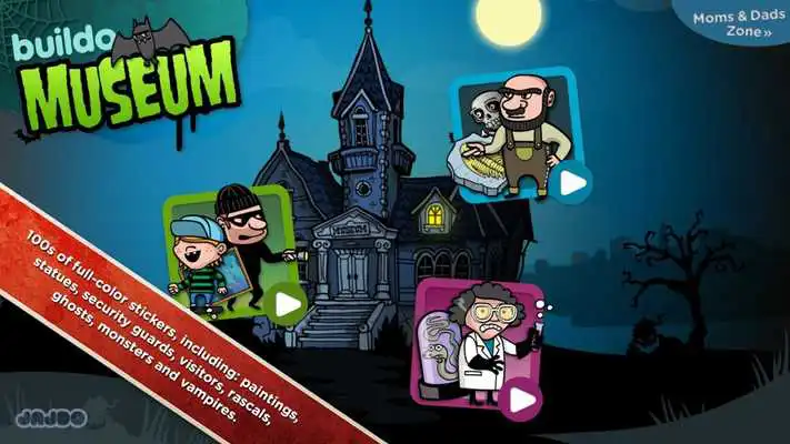 Play Buildo Museum Sticker Book Play Buildo Museum Sticker Book