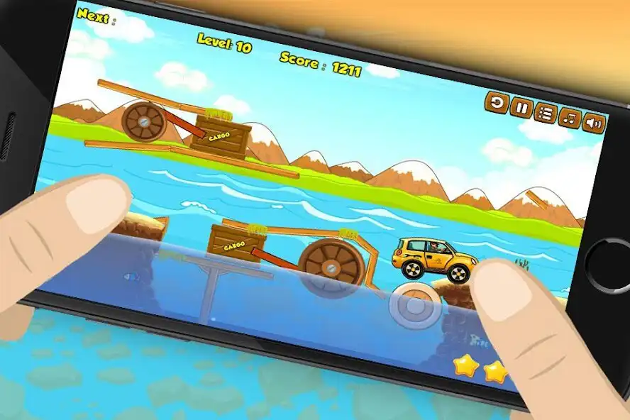 Play Build River Wooden Bridge  and enjoy Build River Wooden Bridge with UptoPlay