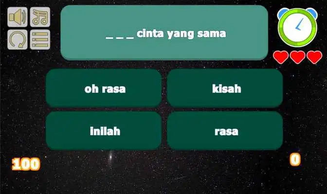 Play Bukan Sekedar Kata (OST Susah Sinyal) Lyric Game