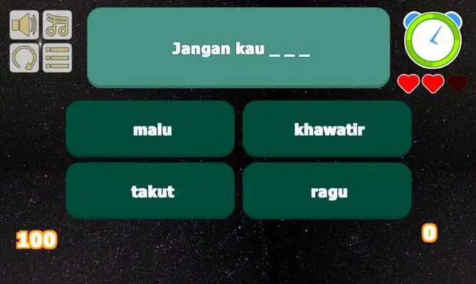 Play Bukan Sekedar Kata (OST Susah Sinyal) Lyric Game