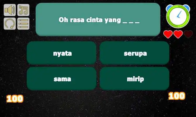 Play Bukan Sekedar Kata (OST Susah Sinyal) Lyric Game
