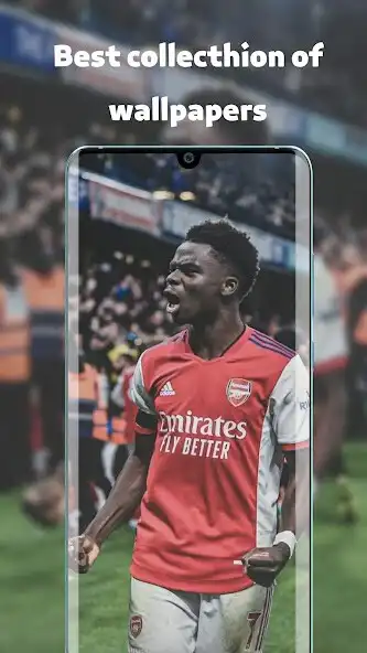 Play Bukayo Saka wallpaper as an online game Bukayo Saka wallpaper with UptoPlay