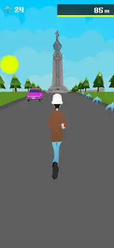 Play Bukele Run as an online game Bukele Run with UptoPlay