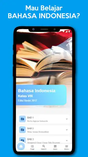 Play Buku Bahasa Indonesia Kelas 8 Kurikulum 2013 SMP  and enjoy Buku Bahasa Indonesia Kelas 8 Kurikulum 2013 SMP with UptoPlay