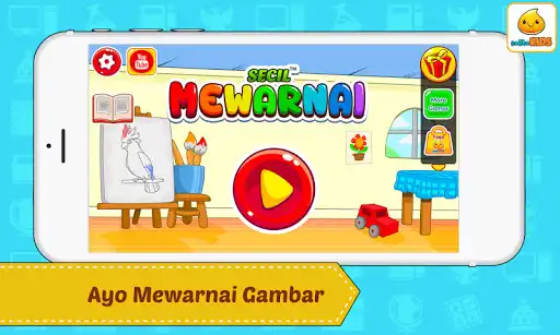 Play Buku Gambar dan Mewarnai untuk Anak  and enjoy Buku Gambar dan Mewarnai untuk Anak with UptoPlay