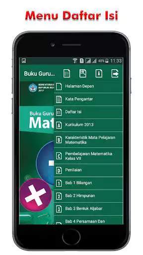 Play Buku Guru Matematika Kelas 7 Kurikulum 2013 as an online game Buku Guru Matematika Kelas 7 Kurikulum 2013 with UptoPlay