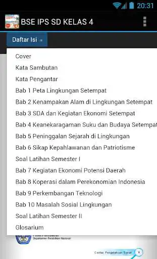 Play APK Buku IPS SD Kls 4  and enjoy Buku IPS SD Kls 4 with UptoPlay com.gugusanilmu.bseipskelas4