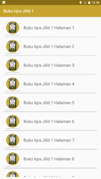 Play Buku Iqra Jilid 1  and enjoy Buku Iqra Jilid 1 with UptoPlay