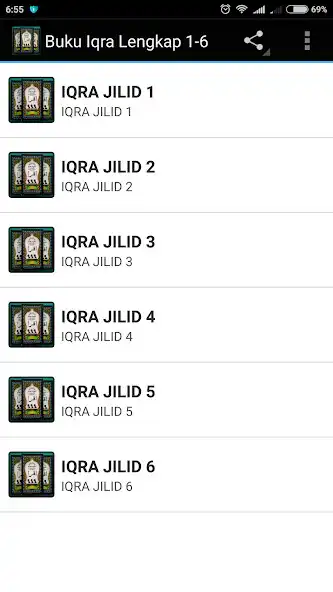 Play Buku Iqra Lengkap 1-6  and enjoy Buku Iqra Lengkap 1-6 with UptoPlay