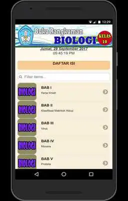 Play Buku Materi Biologi SMA Kelas 10