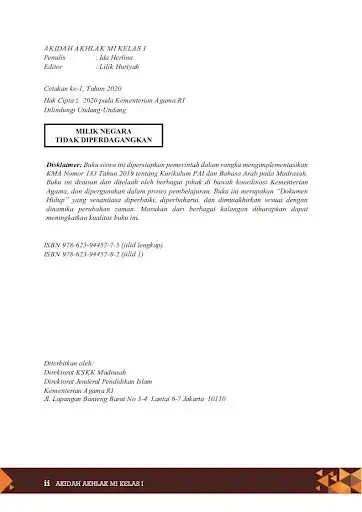 Play Buku MI Kelas 1 Revisi 2019 as an online game Buku MI Kelas 1 Revisi 2019 with UptoPlay