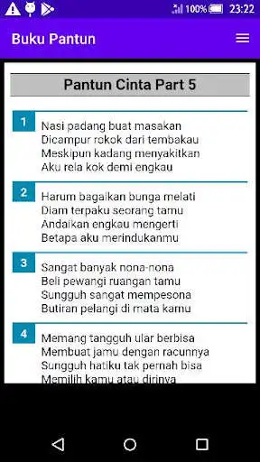 Play Buku Pantun as an online game Buku Pantun with UptoPlay