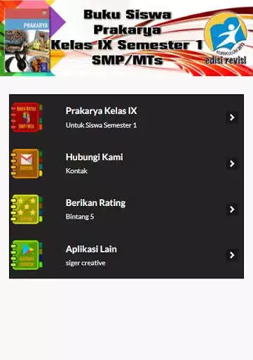 Play Buku Prakarya Kelas IX untuk Siswa Semester 1