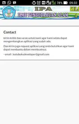 Play Buku Sekolah IPA SD Kelas 4