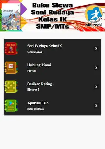 Play Buku Seni Budaya Kelas IX untuk Siswa