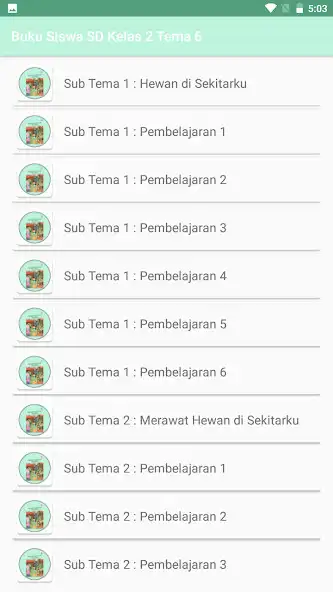 Play Buku Siswa SD Kelas 2 Tema 6  and enjoy Buku Siswa SD Kelas 2 Tema 6 with UptoPlay
