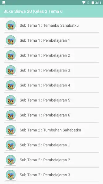 Play Buku Siswa SD Kelas 3 Tema 6  and enjoy Buku Siswa SD Kelas 3 Tema 6 with UptoPlay