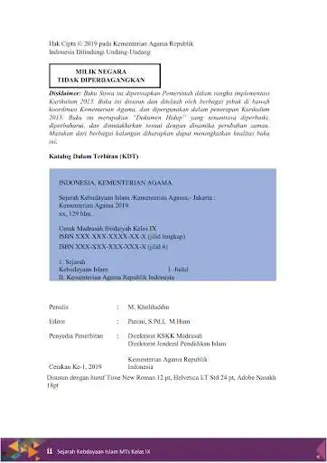 Play Buku SKI MTs Revisi 2019 as an online game Buku SKI MTs Revisi 2019 with UptoPlay