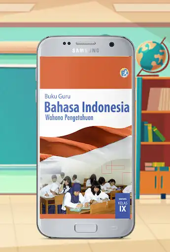 Play Buku SMP Kelas 9 Bahasa Indonesia  and enjoy Buku SMP Kelas 9 Bahasa Indonesia with UptoPlay