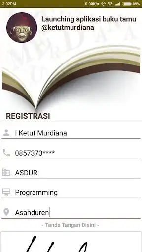 Play Buku Tamu as an online game Buku Tamu with UptoPlay