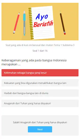 Play Buku Tematik Kelas 4 SD MI as an online game Buku Tematik Kelas 4 SD MI with UptoPlay