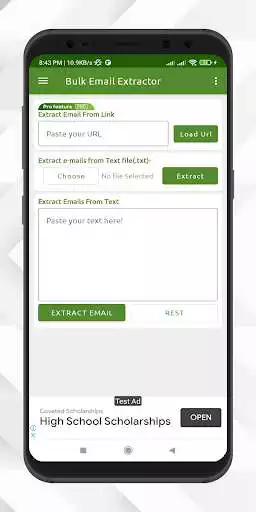 Play Bulk Email Extractor as an online game Bulk Email Extractor with UptoPlay
