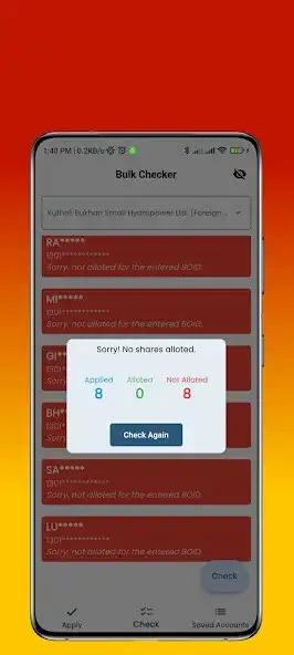 Play Bulk IPO Apply  Checker Nepse  and enjoy Bulk IPO Apply  Checker Nepse with UptoPlay
